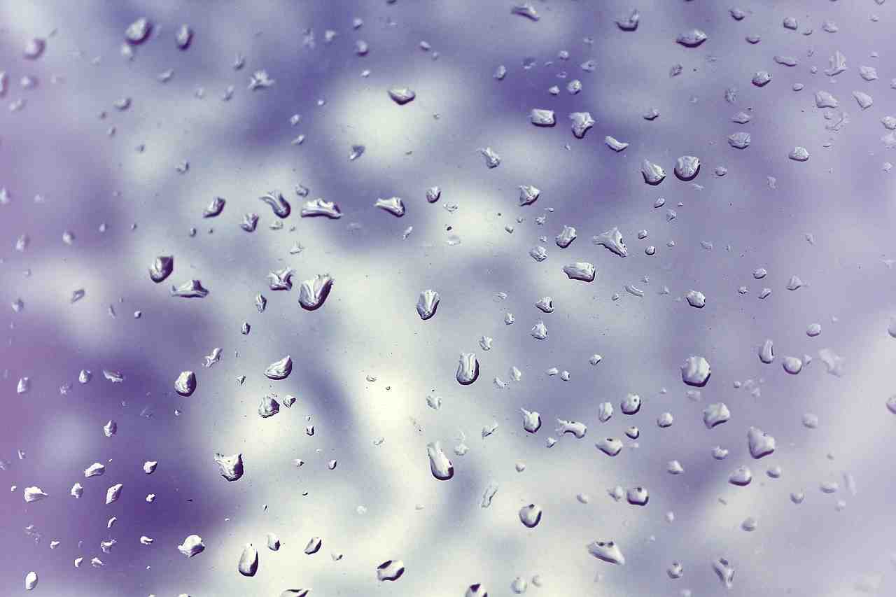 goutte de pluie, vitre, fenêtre